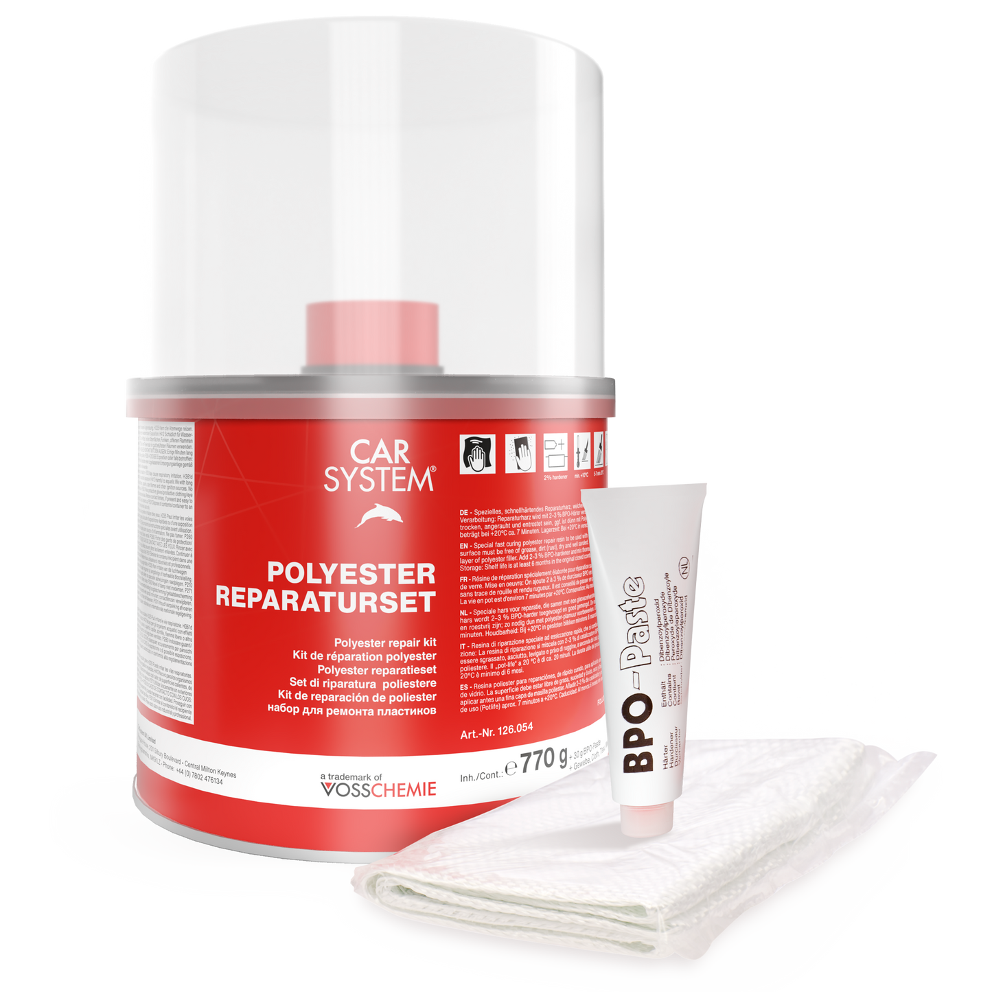 CS Polyester-Reparaturset