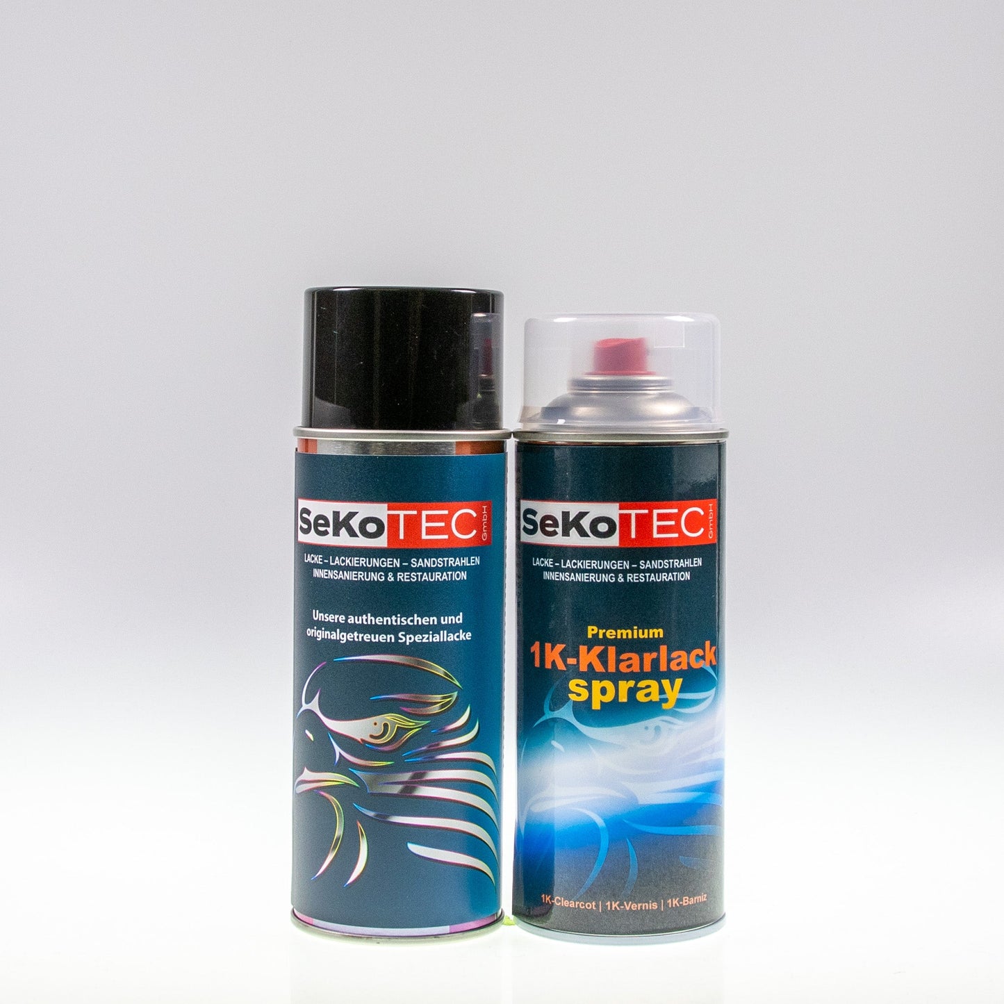 Simson-Farben Spraydose mit 1K-Klarlack