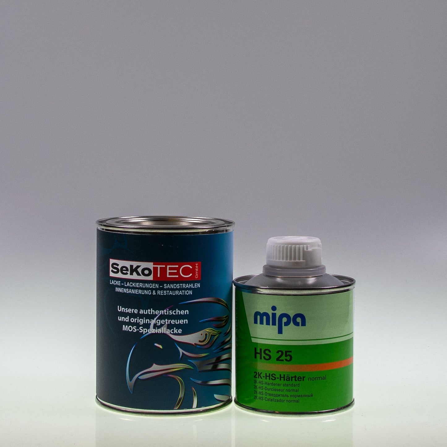 Simson-Farben Lackdose (500 ml) mit Härter