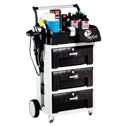 Rupes Polierwagen mit 3 Schüben