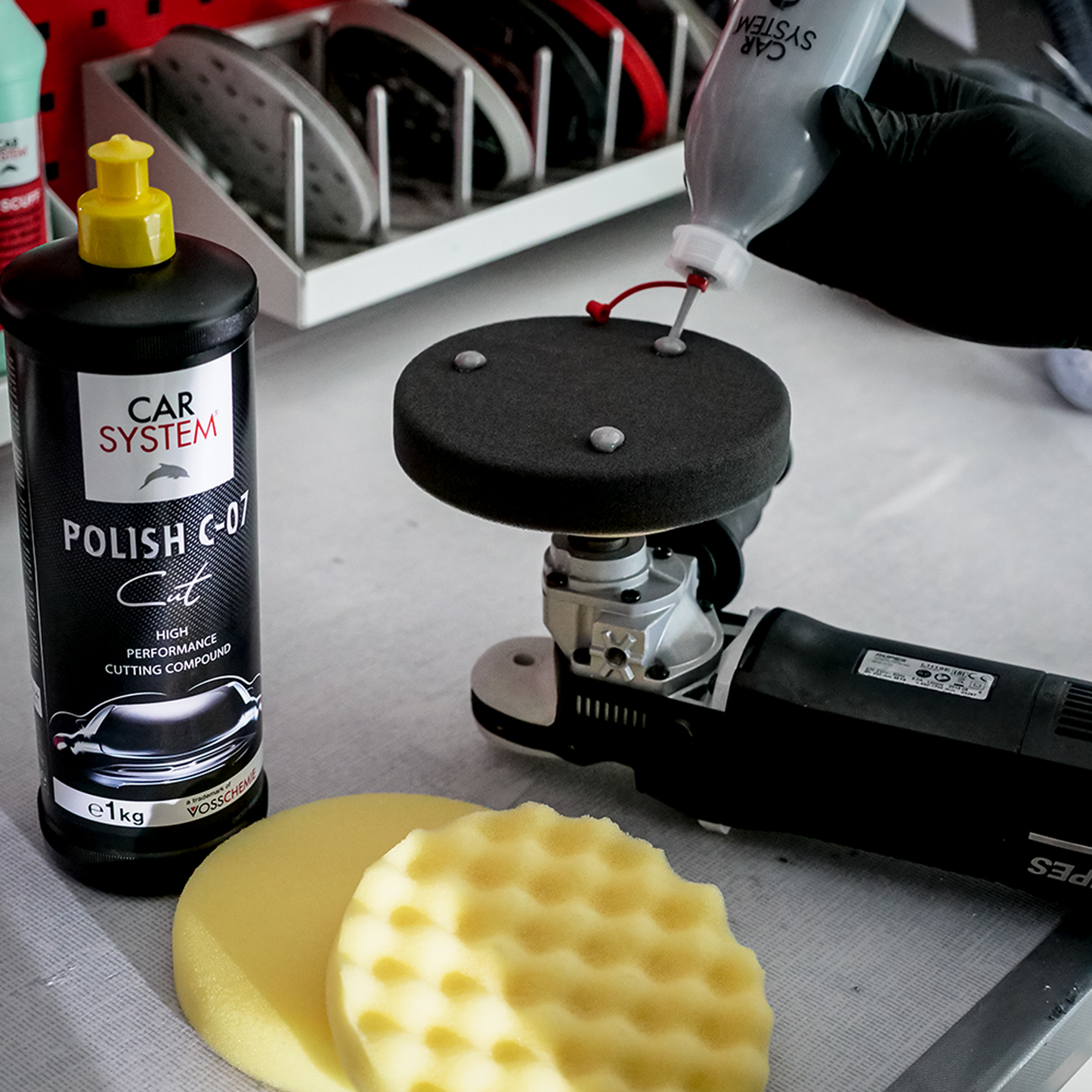 CS Finish Foam Black AH