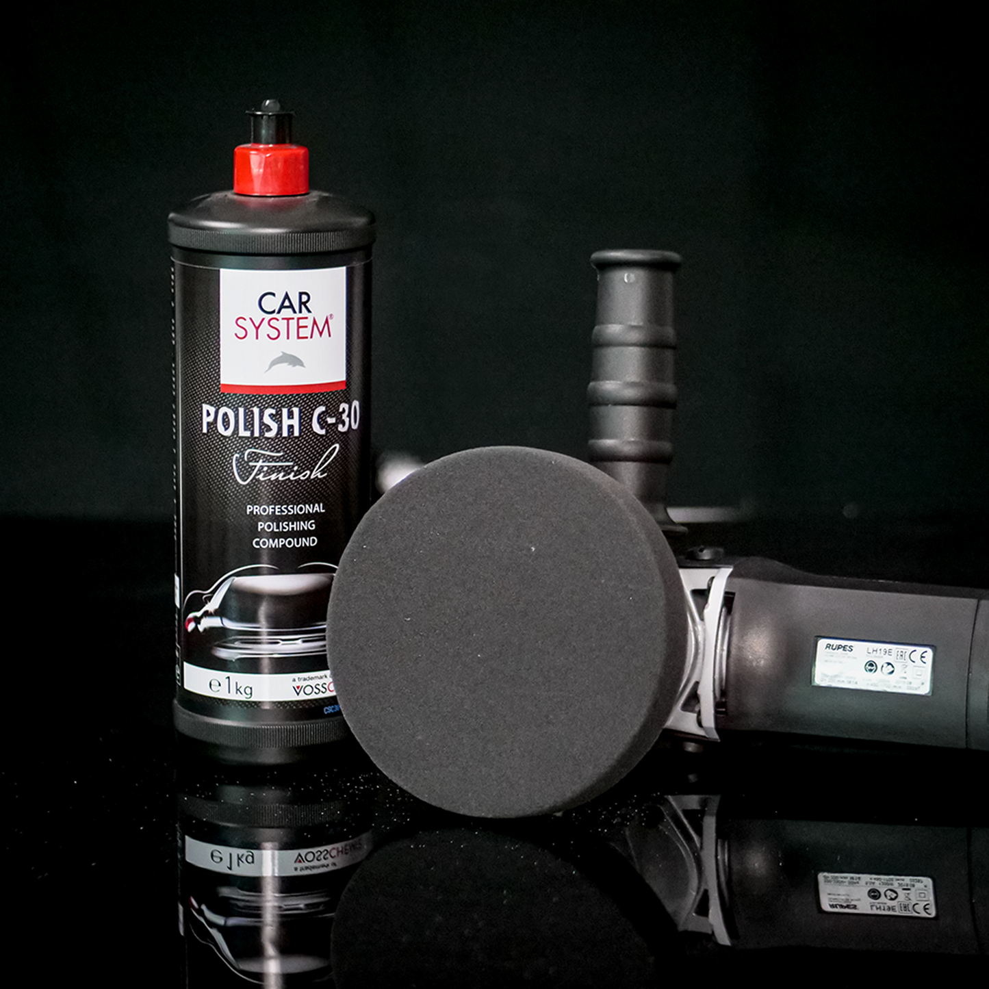 CS Finish Foam Black AH