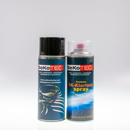 Simson-Farben Spraydose mit 1K-Klarlack
