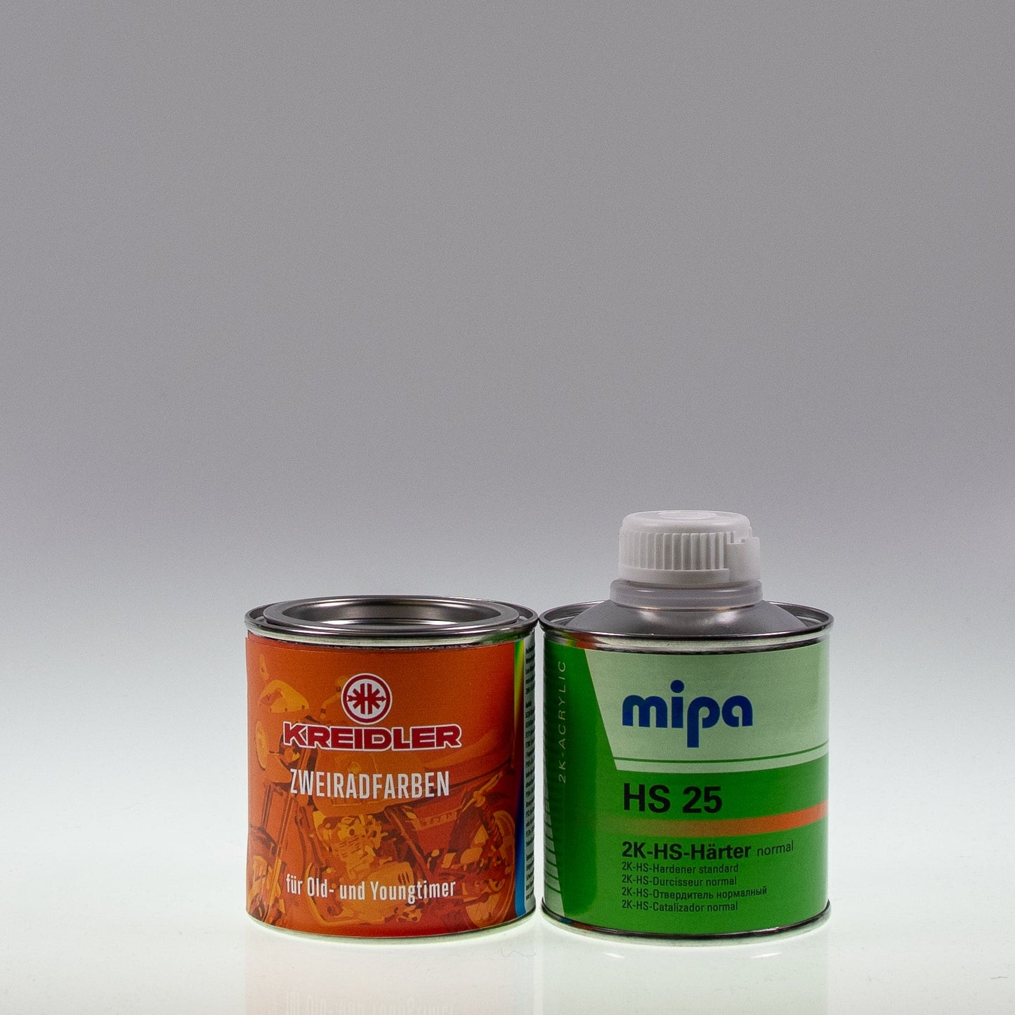 Kreidler-Farben Lackdose (250 ml) mit Härter