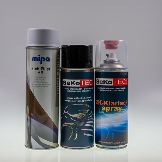 NSU Quickly-Farben Spraydose mit Füller und Klarlack