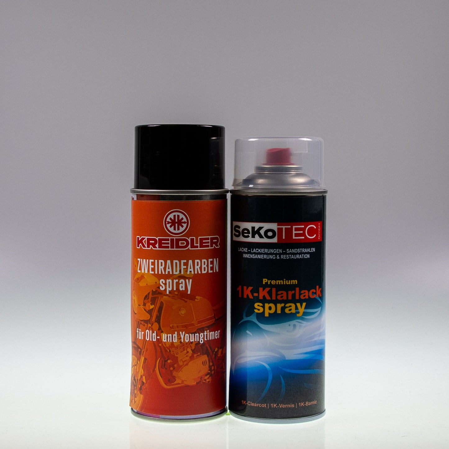 Kreidler-Farben Spraydose mit Klarlack