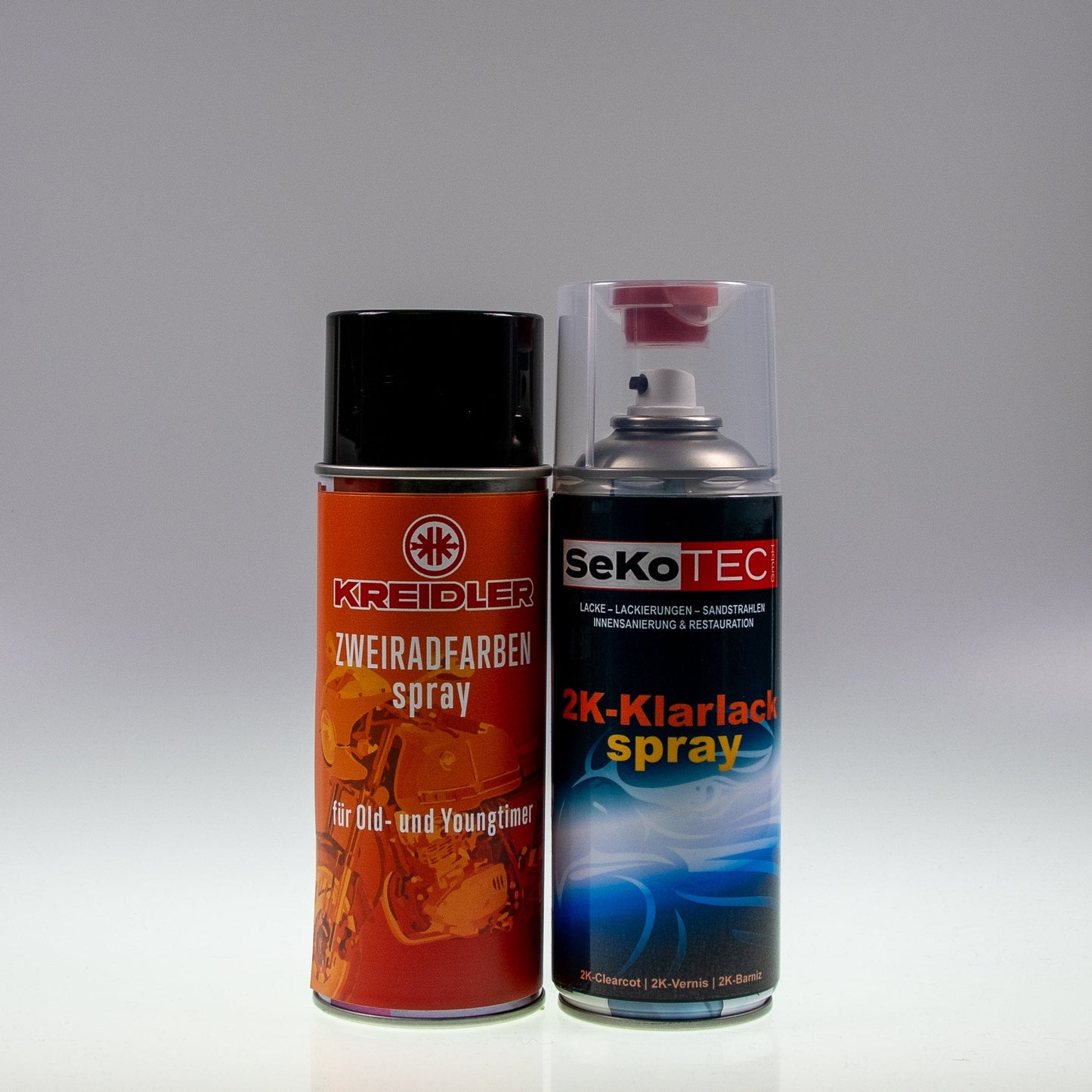 Kreidler-Farben Spraydose mit Klarlack
