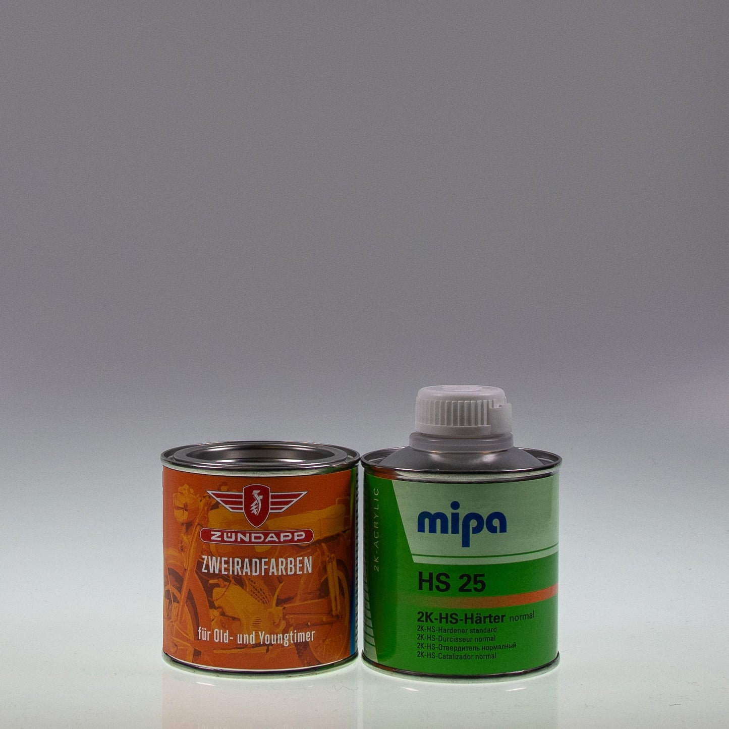 Zündapp-Farben Lackdose (250 ml) mit Härter